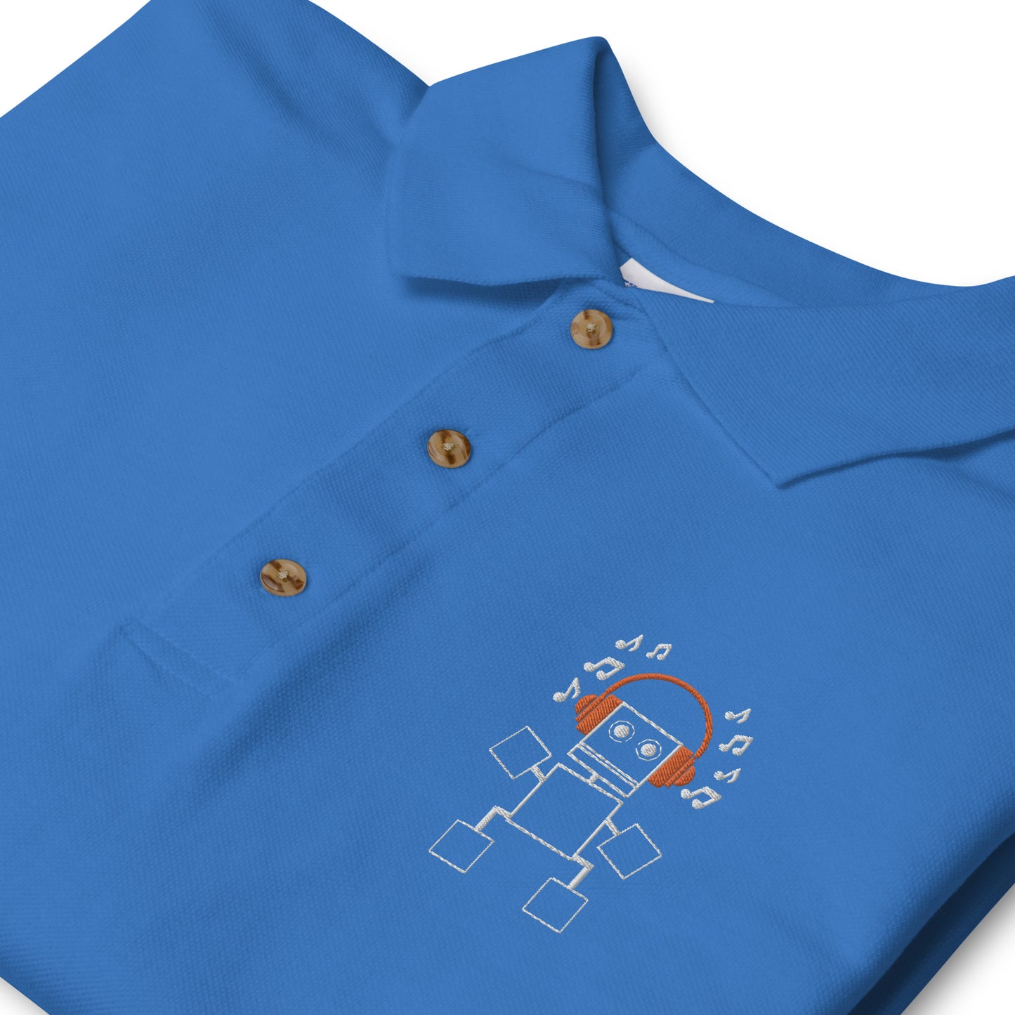Rusty Head Embroidered Polo Shirt -Synolos