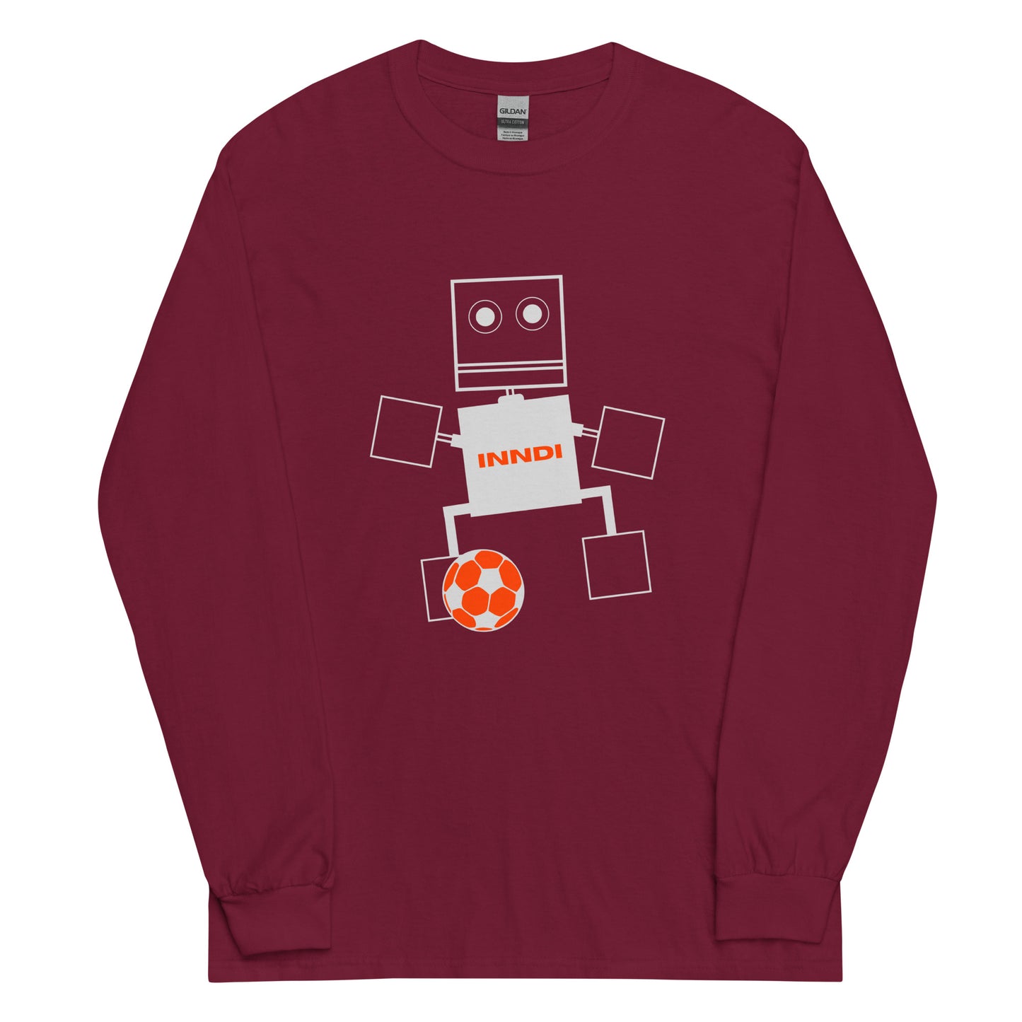 Rusty football Men’s Long Sleeve Shirt - Synolos