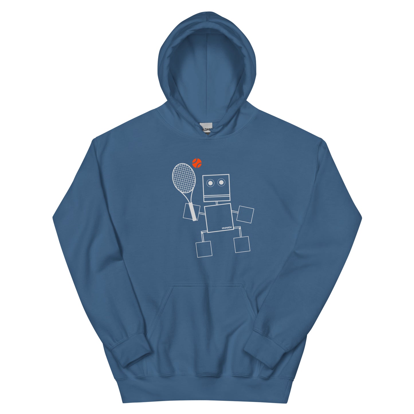 Rusty Tennis Unisex Hoodie - Synolos