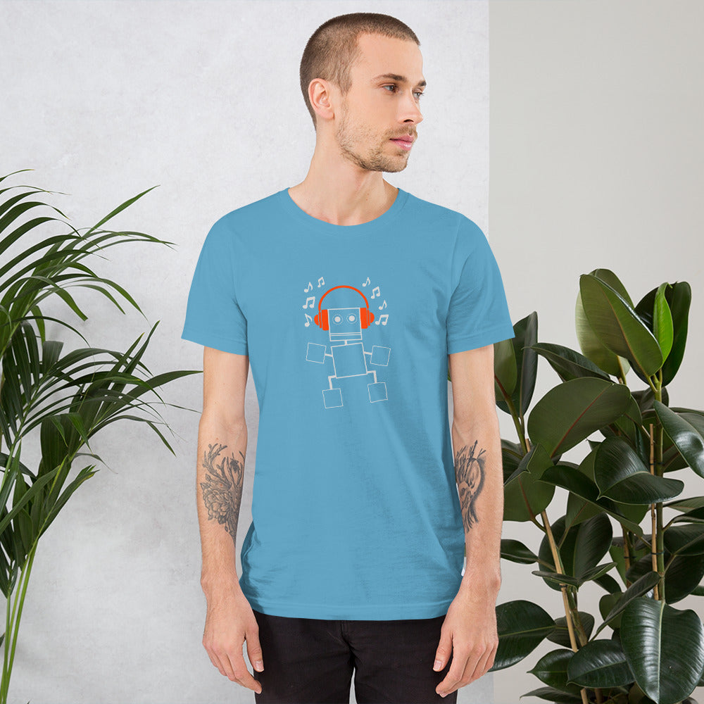 Rusty Head Short-Sleeve Unisex T-Shirt -Synolos