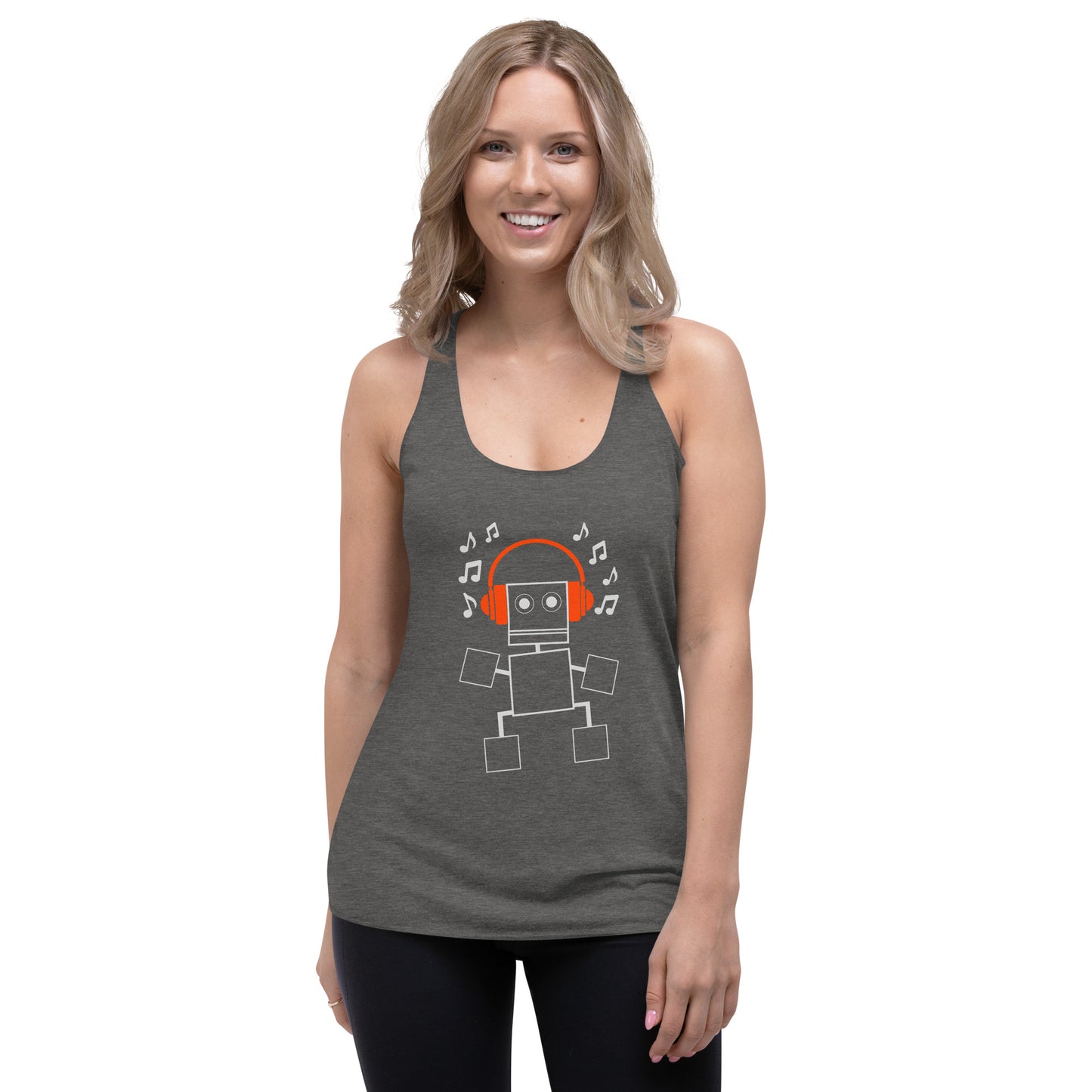 Rusty Headphones Women's Racerback Tank -Synolos
