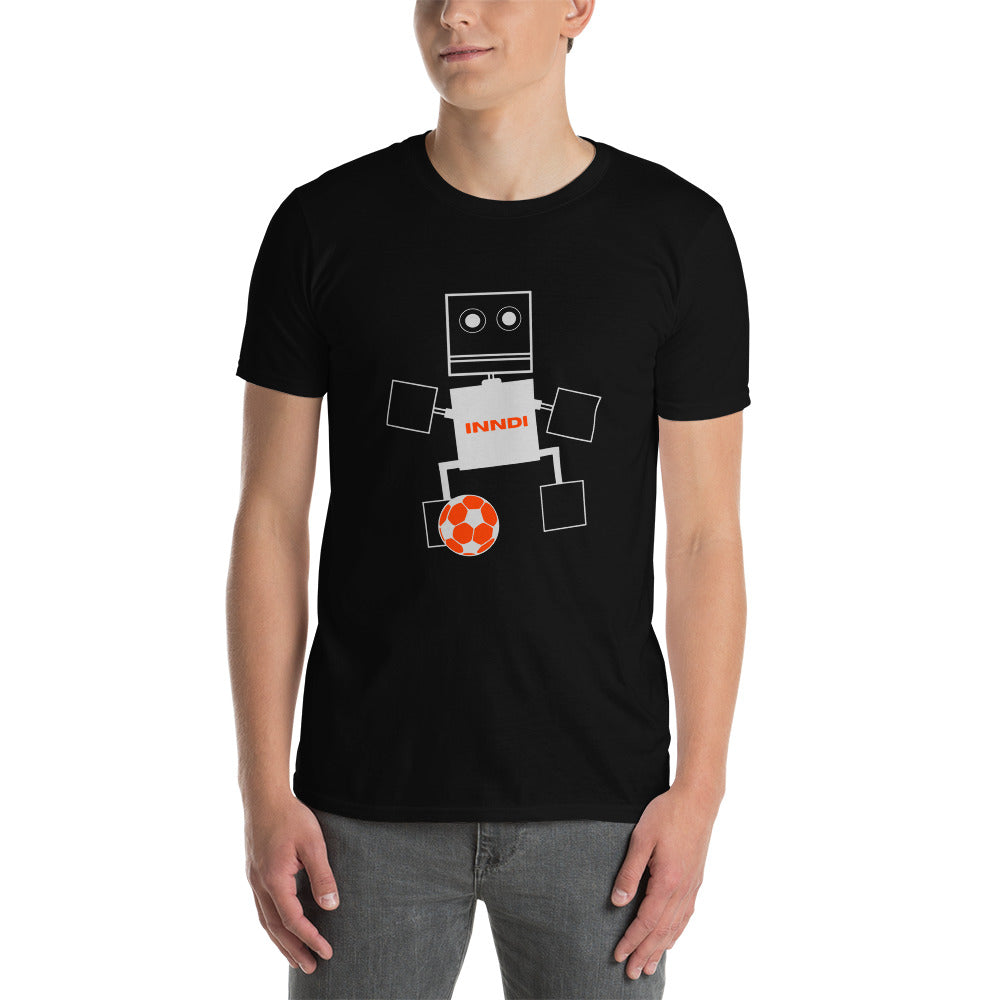 Rusty Football Short-Sleeve Unisex T-Shirt -Synolos