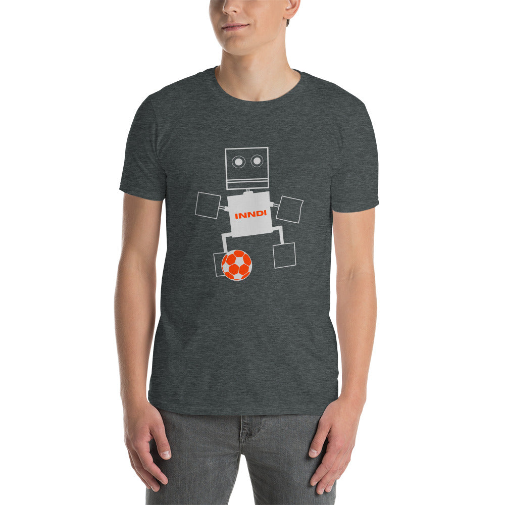 Rusty Football Short-Sleeve Unisex T-Shirt -Synolos