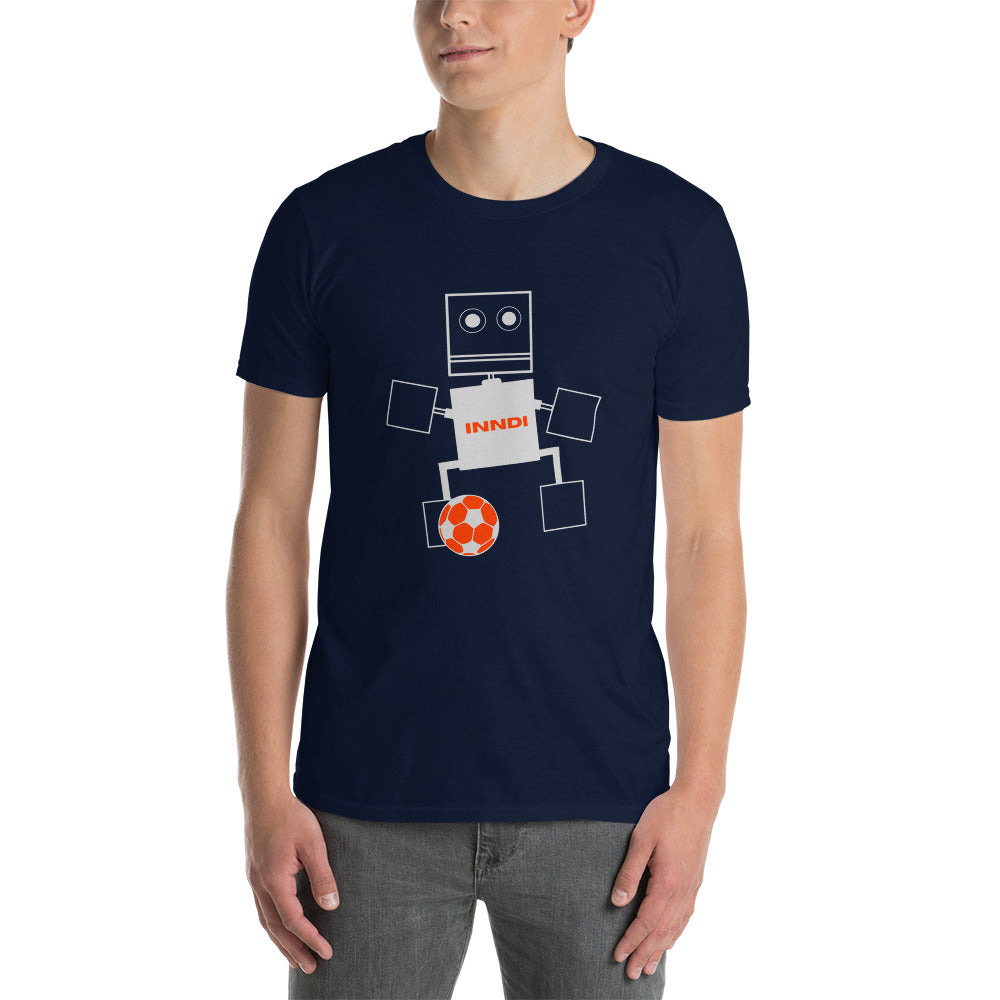 Rusty Football Short-Sleeve Unisex T-Shirt -Synolos