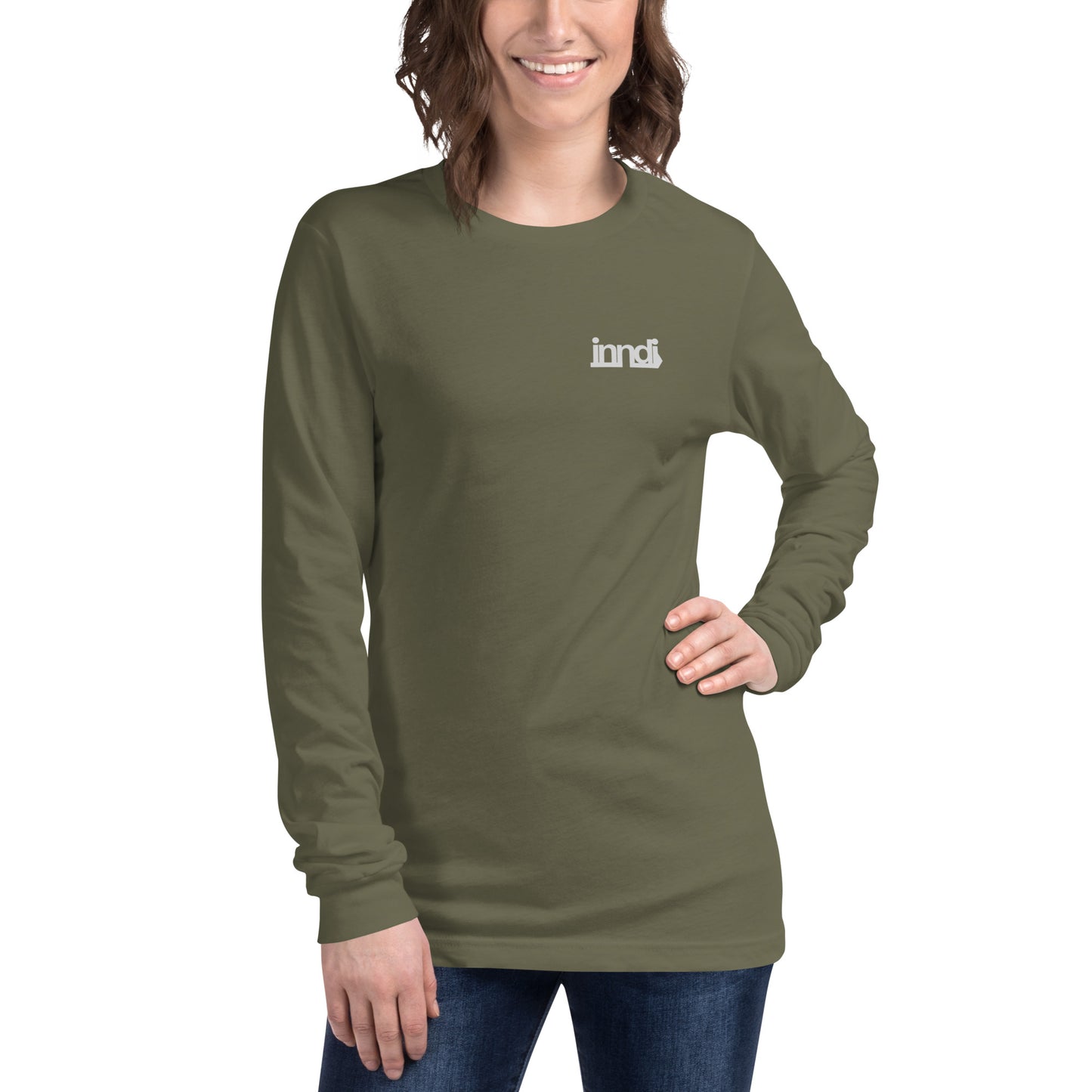 Inndi Unisex Long Sleeve Tee -Synolos