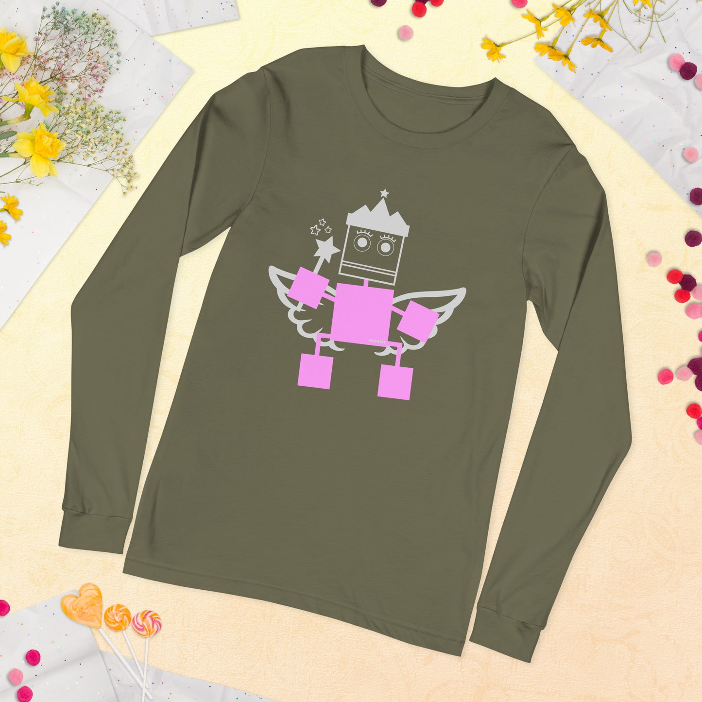 Rusty Princess Unisex Long Sleeve Tee -Synolos